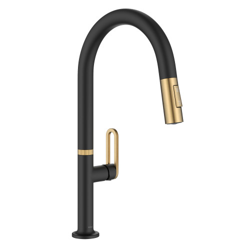 KRAUS Vetra 2-Function Single Handle Pull Down Kitchen Faucet