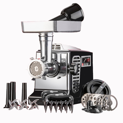 STX Turboforce II "Platinum" Heavy Duty Electric Meat Grinder & Sausage Stuffer