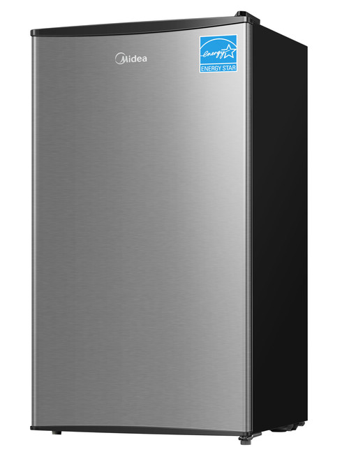 Midea MERM33S1AST Mini Fridge, 3.3 Cu.ft Compact Fridge with Internal Light