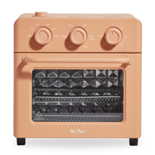 Our Place Wonder Oven | 6-in-1 Stainless Steel Air Fryer Toaster Oven Combo with Basket