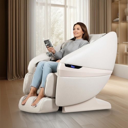 Full Body Massage Chair l Intelligent Health Detection l Fatigue Recovery l SL Track l 2 Stage Zero Gravity Reclining l Bluetooth Speakers
