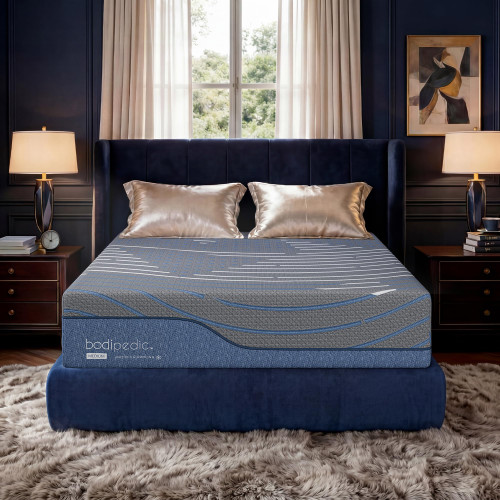 Queen Mattress 14-Inch Gel Memory Foam Mattress - Foam Made in USA for Luxurious Cool Sleep & Pressure Relief