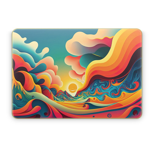 Laptop Skin Compatible with Apple MacBook Neo - Surreal Sunset - Premium 3M Vinyl Protective Wrap Decal Cover - Easy to Apply | Crafted in the USA by MightySkins