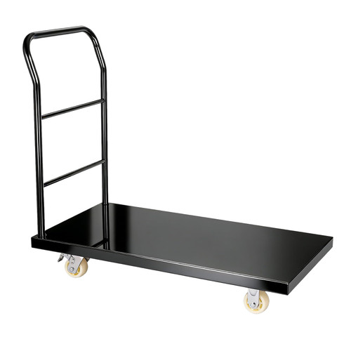 Heavy Duty Platform Truck Moving Flatbed Cart 47” x 24”Push Dolly, 3500 lbs Capacity Steel Flatbed Cart, Flat cart with Wheels and Handle, for Luggage Moving, Shopping Groceries, Garage, Warehouse