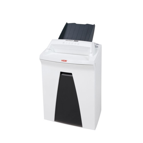HSM SECURIO AF150 L5 Cross-Cut Shredder with Automatic Paper Feed; Shreds up to 150 Automatically/7 manually; 9 Gallon Capacity, White | HSM2085