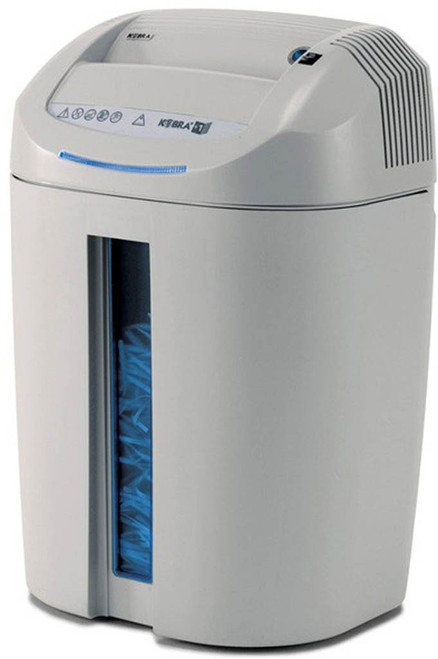 Kobra +1 CC4 Professional Office Cross Cut Shredder, Shreds up to 14 Sheets of Paper at a Time and Credit Cards, Carbon Hardened Cutting Knives Unaffected by Staples and Clips