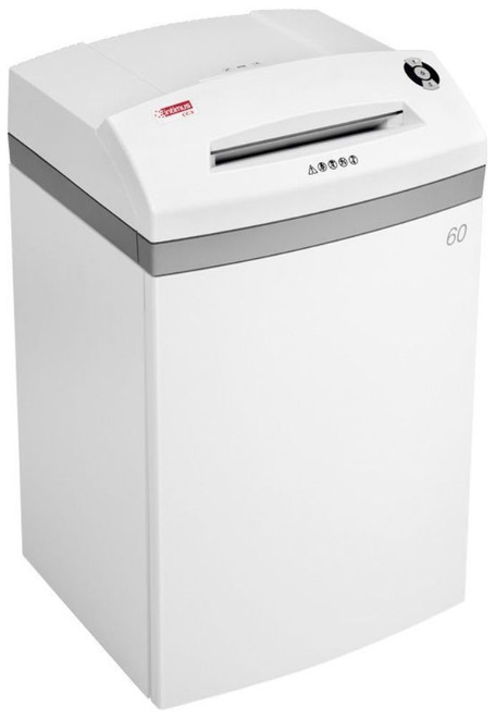 Intimus 279294S1 Model 60CC6 High Security Paper Shredder, Low Noise Level, Illuminated Indicators, Auto Reverse Function for Paper Jams, Mounted On Rollers