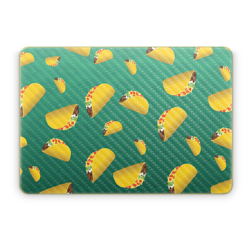 Carbon Fiber Laptop Skin Compatible with Apple MacBook Neo - Tacos - Premium 3M Vinyl Protective Wrap Decal Cover - Easy to Apply | Crafted in the USA by MightySkins