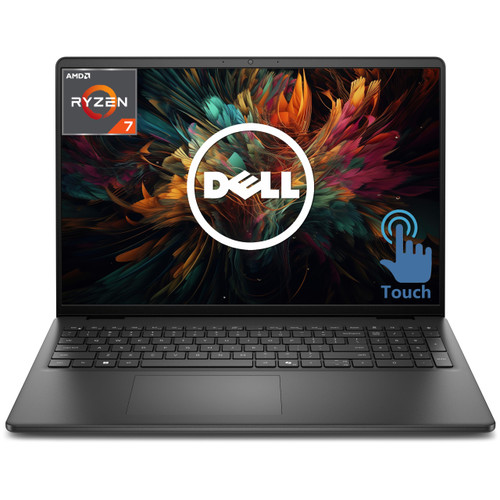 Dell 16" Business Touchscreen Laptop 2026, AMD Ryzen 7 250, 32GB DDR5 RAM, 2TB SSD, FHD+ Display, All-Day Battery Life, Portable Office Professionals, Fast Charge, Backlit KB, Windows 11 Home
