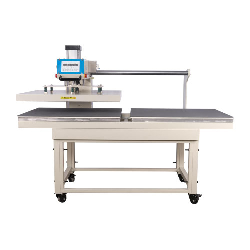 28x36 Large Format Heat Press Machine - Commercial Pneumatic Dual Platen T-Shirt Heat Press with Up Sliding Design | Industrial Grade Double Workstation for DTF Sublimation & Vinyl Transfer
