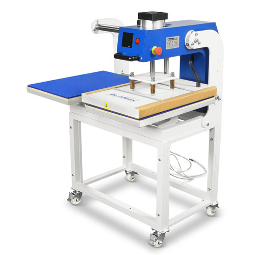 MechMaxx 16x24 Inch Commercial Pneumatic Dual Platen Heat Press - Auto Lift Digital Sublimation Transfer Machine with Full Touch LCD Screen & AIRTAC Pneumatic Parts (110V 2.2HP),PUD1624LCD