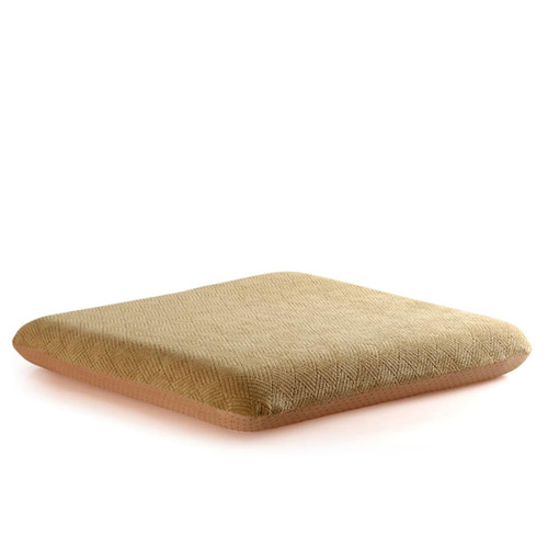 Sigmat Recliner Cushion for Elderly with Memory Foam 20x20x3 Inches Large Square Seat Cushion for Recliner Chair, Floor Pillow, Truck Seat Cushion Camel