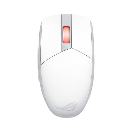 ASUS ROG Strix Impact III Wireless Gaming Mouse, 57 G Lightweight, 36K DPI Sensor, Bluetooth & 2,4GHz RF, ROG SpeedNova, Up to 618hrs Battery Life, Replaceable Switches, ROG Omni Receiver, White