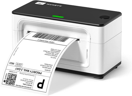 MUNBYN Shipping Label Printer RealWriter 941, 4x6 Thermal Label Printer for Shipment of Packages, Home Shipping Small Business, Compatible with macOS, Windows (USB/USB+Bluetooth)