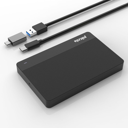 PILCNLA Ultra Slim Portable External Hard Drive 1TB USB3.0 HDD Storage for Xbox One X/S, Xbox 360, PS4, PC, Desktop, Laptop, MacBook, Chromebook