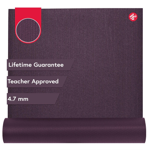 Manduka PROlite Yoga Mat 71" - 4.7mm | Lifetime Durability | Hygienic Construction | Teacher Approved | 71 x 24 inches | Indulge
