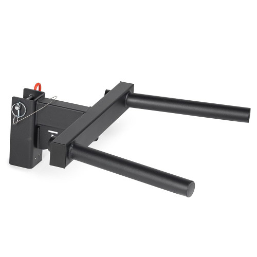 Titan Fitness Y-Dip Bar Fits X-3 Series Power Racks, Rack Mounted Dip Attachment, 550 LB Capacity, Dip Bar Station for Tricep Dips, Bodyweight Training, Calisthenics, Squat Rack