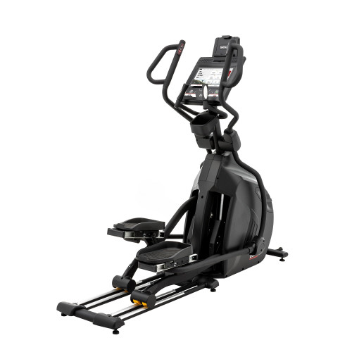 Elliptical Exercise Machine by Sole Fitness, Home Workout Equipment for Cardio, Running, and Walking, Adjustable Stride Length, 13.3" Touch Screen, Bluetooth, and Tablet Holder (Sole E95S)
