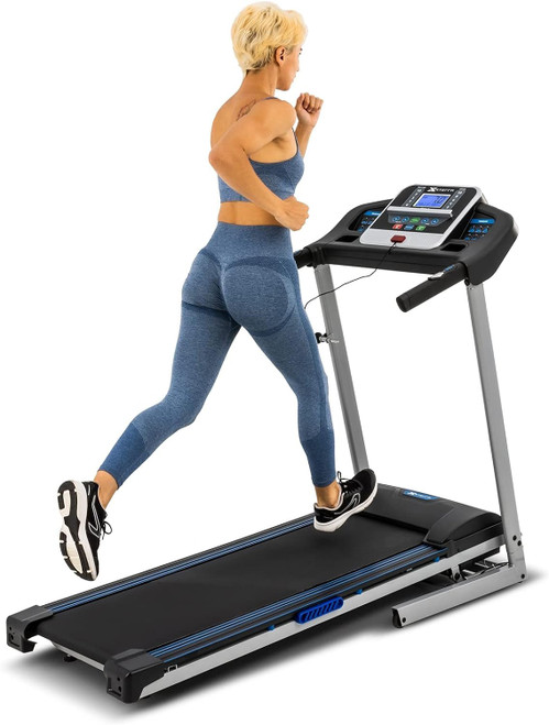 XTERRA Fitness TR260 Folding Smart Treadmill, 250 LB Weight Capacity, 2.25HP Motor, Multiple Levels of Incline, 12 Preset Programs, XTERRA+ Fitness App Included with Purchase