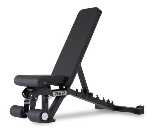 REP Foldable Incline Decline Bench, Matte Black