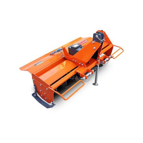 LEDTUS 49” 3 Point Rotary Tiller for 20-30HP Compact Tractors – Cat 1 Cultivator with 540 RPM PTO Drive, 28 Replaceable L-Shaped Tines for Wider Coverage (49")