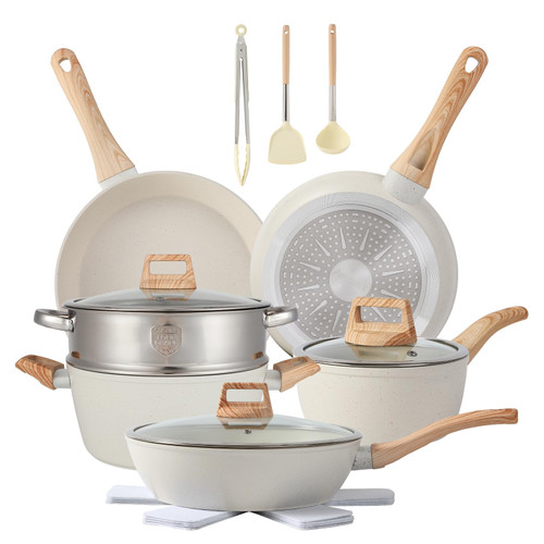 16PCS Pots and Pans Set Non Stick Cookware Set