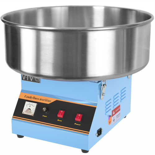 Blue 1030W Electric Cotton Candy Machine, Commercial Candy Floss Maker