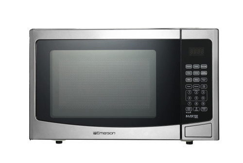 Emerson 1.2 Cu. Ft. Microwave Oven with Inverter, Timer & LED Display, 1000W