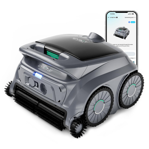 WYBOT B1 Robotic Pool Cleaner, Floor and Wall Cleaning, Cordless Vacuum for Inground & Above Ground