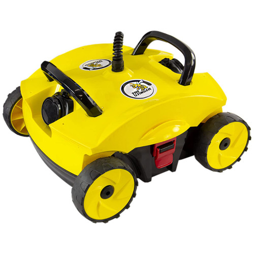 Cleaner | Automatic Above Ground Pool Vacuum with Dual Filters, Bottom Scrubbers & 40 ft Cord | Fast Cleaning Up to 85 GPM