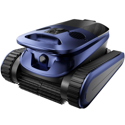 (2026 New) Pool Vacuum Robot - AI Smart Navigation, 360° Top-to-Bottom Cleaning, 4 Cleaning Modes, Over 3.5h Replaceable Battery Design