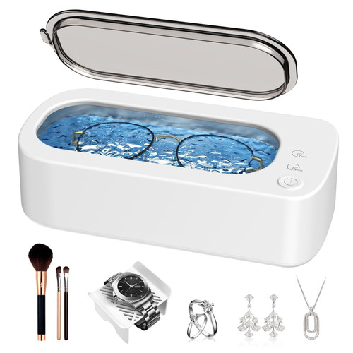 48KHz Ultra Sonic Cleaner for Jewelry,Eyeglass,Rings,Watch