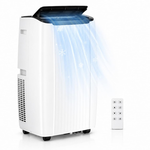 Portable Air Conditioner, Cools up to Rooms, AC Unit with Dehumidifier & Fan, Quiet Sleep Mode, Remote Control, 24H Timer, Window Kit Included