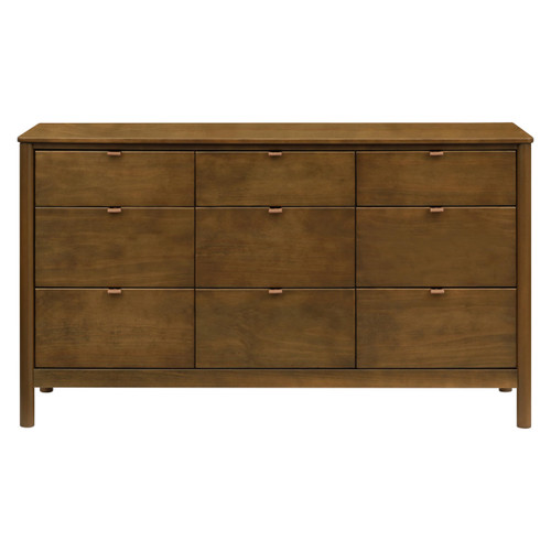 Babyletto Kids Bondi 9-Drawer Assembled Dresser in Natural Walnut, GREENGUARD Gold Certified