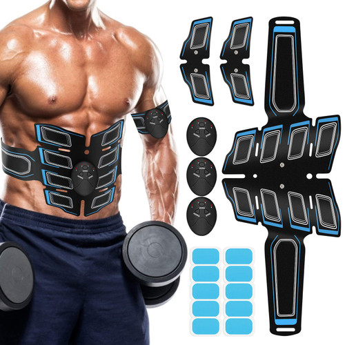Fitness Belt Abs Stimulator Muscle Training Fitness Workout Equipment Ab Core Toner Belt for Abdominal/Arm/Leg For Home Use