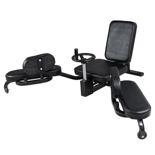 Valor Fitness Leg Stretcher Machine, Split Machine for Flexibility Training, 180 Degree Adductor Stretching Machine with Wheel Crank, Hip Opener for Hamstrings, Groin, Dance, MMA & Gymnastics