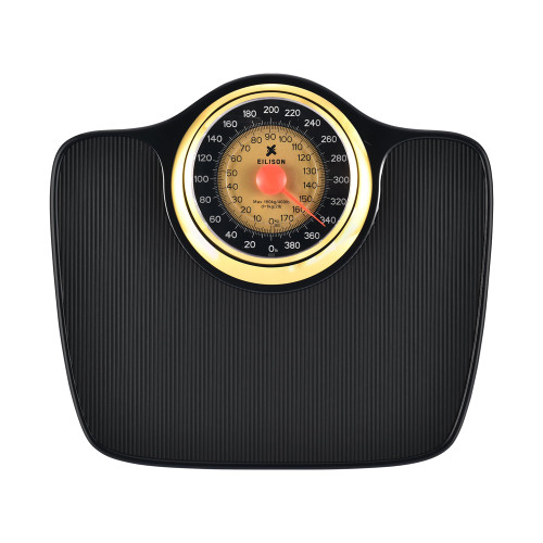 EILISON Mechanical Bathroom Scale for Home Use, Easy Read Analog Weight Scale with Large Dial Display in lb/kg, 400lb Capacity, Non-Slip Surface