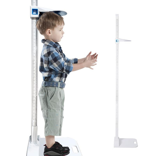Aluminum Alloy Height Measurement,Adult Child Height Measure 8-82 inch/20-210 cm/Unit with cm & inch,for Home,Office,Gym,Medical Examination,Medical,School
