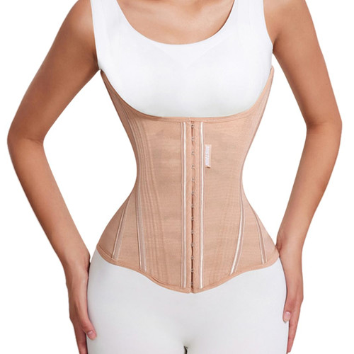 MISTHIN Waist Cincher Trimmer Belt Girdle Workout Shapewear Tummy Control Shaper Waist Trainer for Women (Brown, Large)