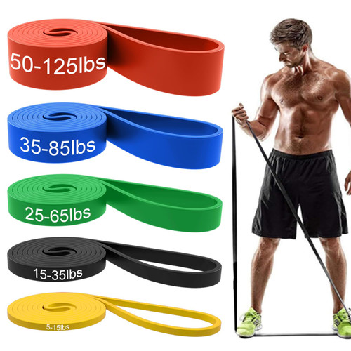 Resistance Bands, Pull Up Assist Bands - Workout Bands, Eexercise Bands for Working Out, Fitness, Training, Physical Therapy for Men Women - Colorful