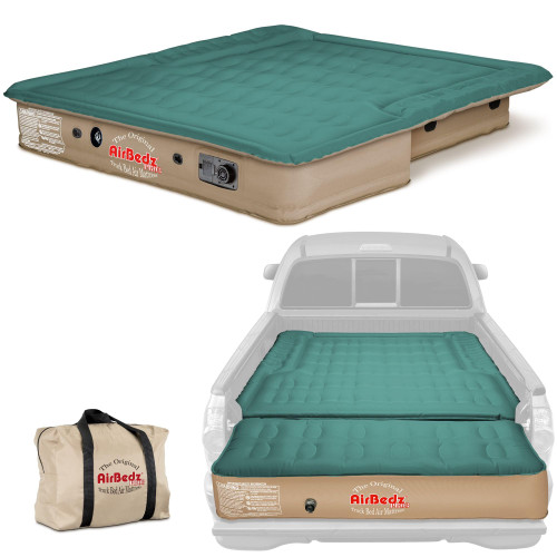 Pittman - Truck Bed Air Mattress 5ft - 5.5ft - Mid Size - Short Pickups - Pro3 Series Airbedz Truck Bed Mattress with Tailgate Extension