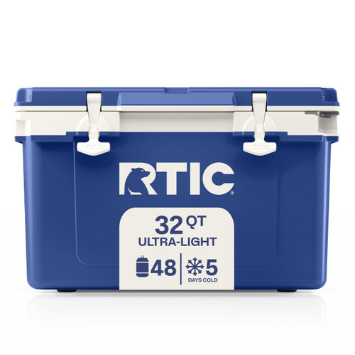 Lightweight Hard Cooler, Insulated Portable Ice Chest 13 lbs, 48-Can Capacity