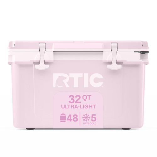 Ultra-Light 32 Quart Lightweight Hard Cooler, Insulated Portable Ice Chest