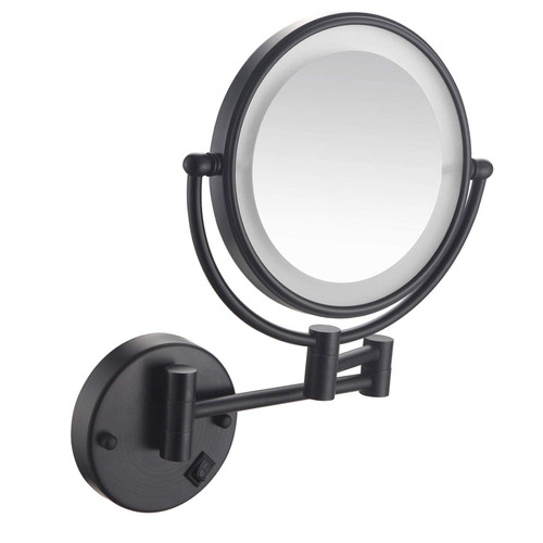 Mirror Black Two Side 360 Swivel Cosmetic Face Extendable Vanity Mirrors