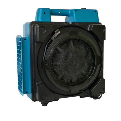 XPOWER X-2580 1/3HP 550 CFM Air Mover – Sealed Motor Low Profile Carpet Dryer – Air Blower Build-In GFCI Power Outlets