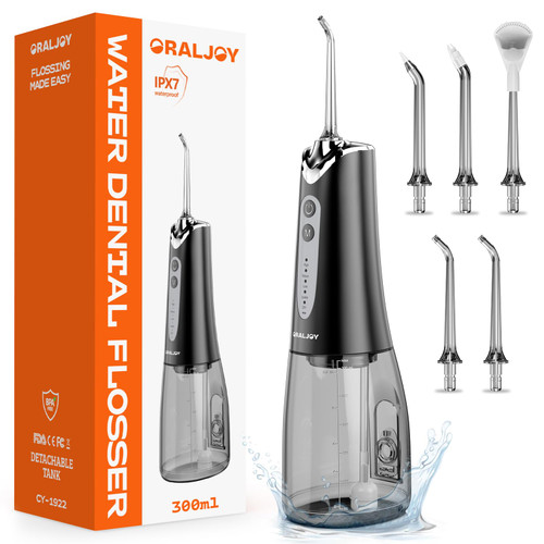 Water Dental Flosser Pick for Teeth, 300ML Portable Oral