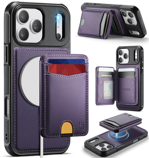Usroom for iPhone 17 Pro Wallet Case Compatible with Magsafe