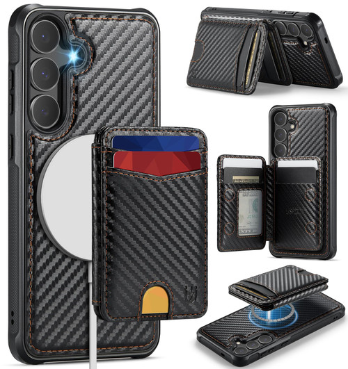 Usroom for Samsung Galaxy S25 Plus Case Wallet Compatible with Magsafe