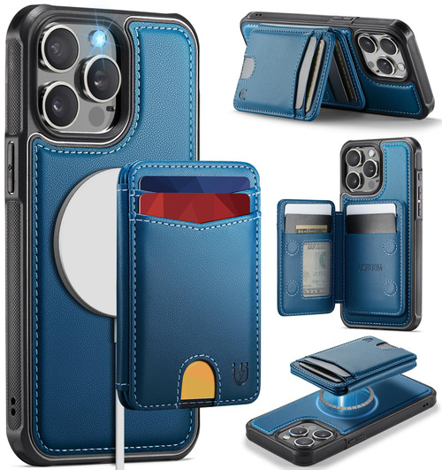 Usroom for iPhone 13 Pro Wallet Case Compatible with Magsafe