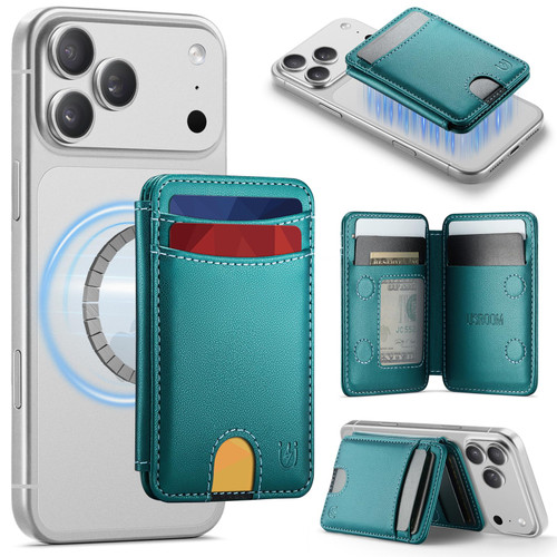 Usroom for Magsafe Wallet Magnetic RFID Blocking Card Holders